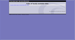 Desktop Screenshot of masters-em09.squash-events.de