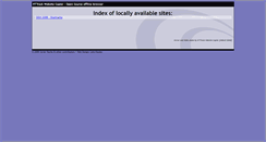Desktop Screenshot of dem2008.squash-events.de